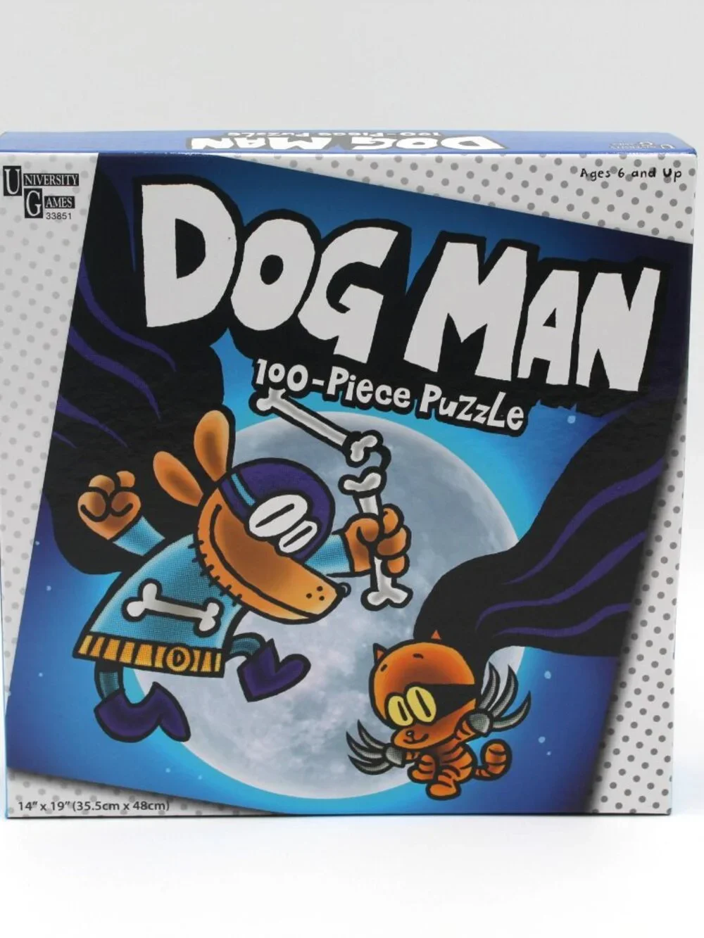 Dog Man and Cat Kid 100 Piece Jigsaw Puzzle- University Games 14